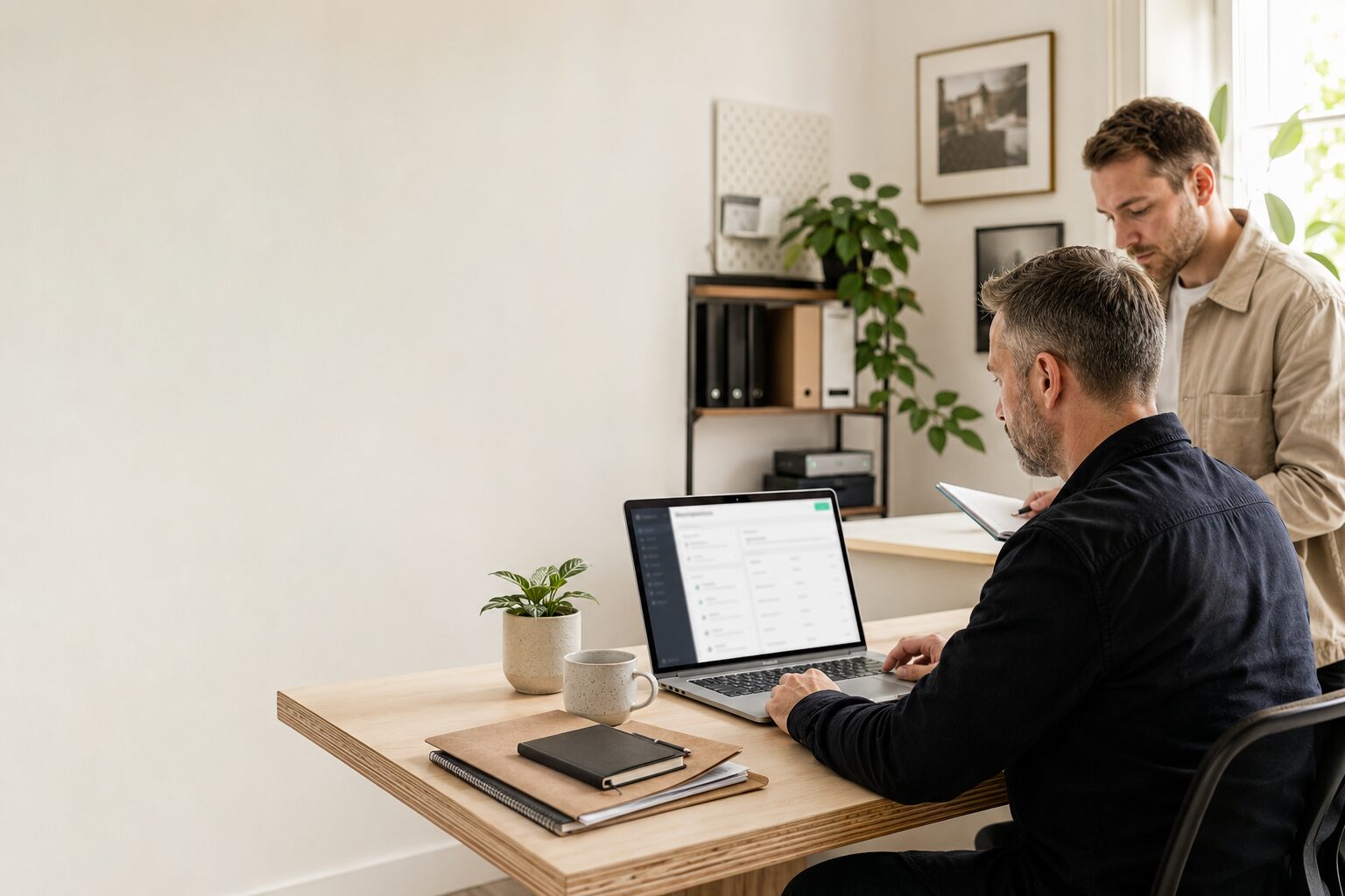 A reseller managing client hosting accounts from one dashboard